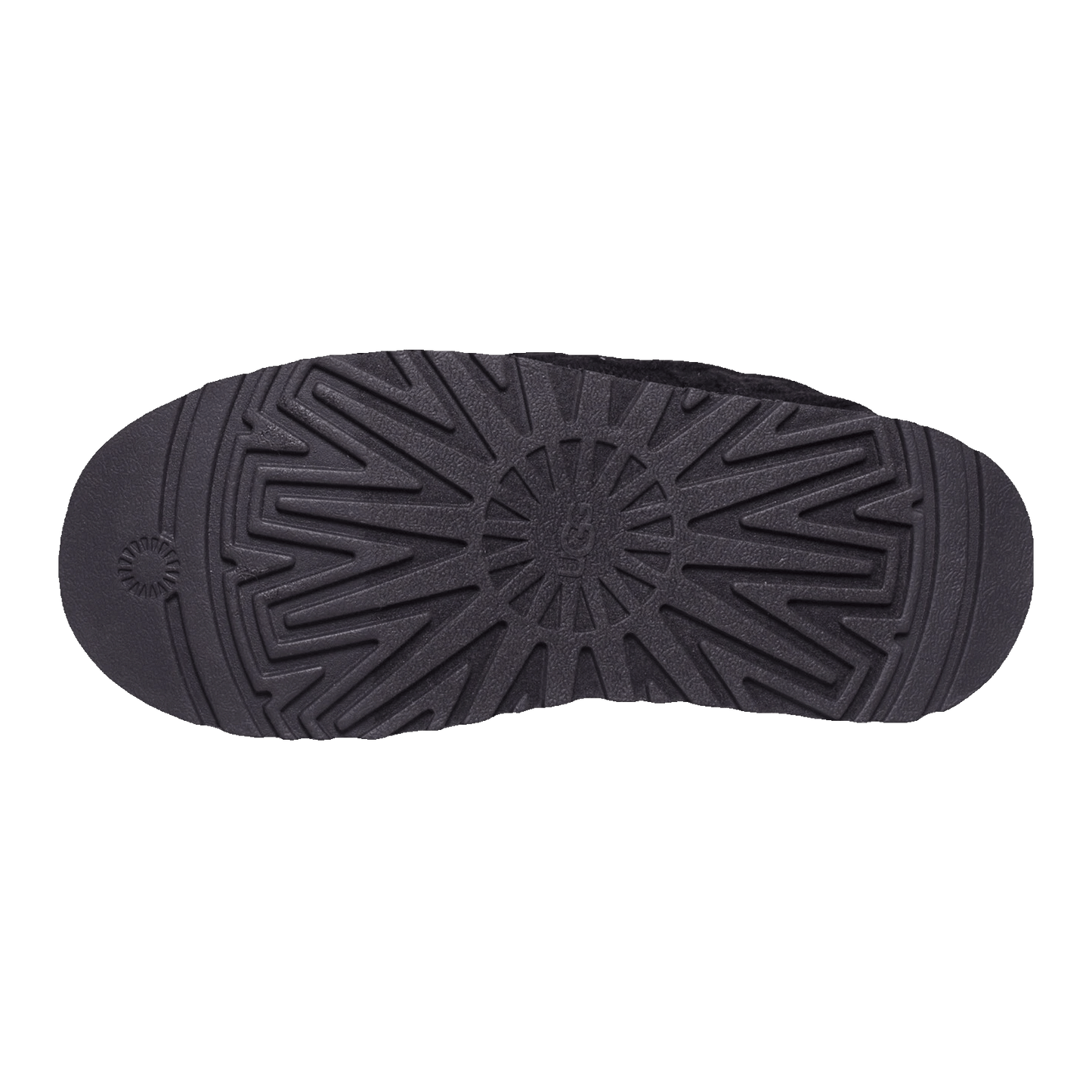 UGG Tazz Villa Knit Slipper Black (W) Sohle