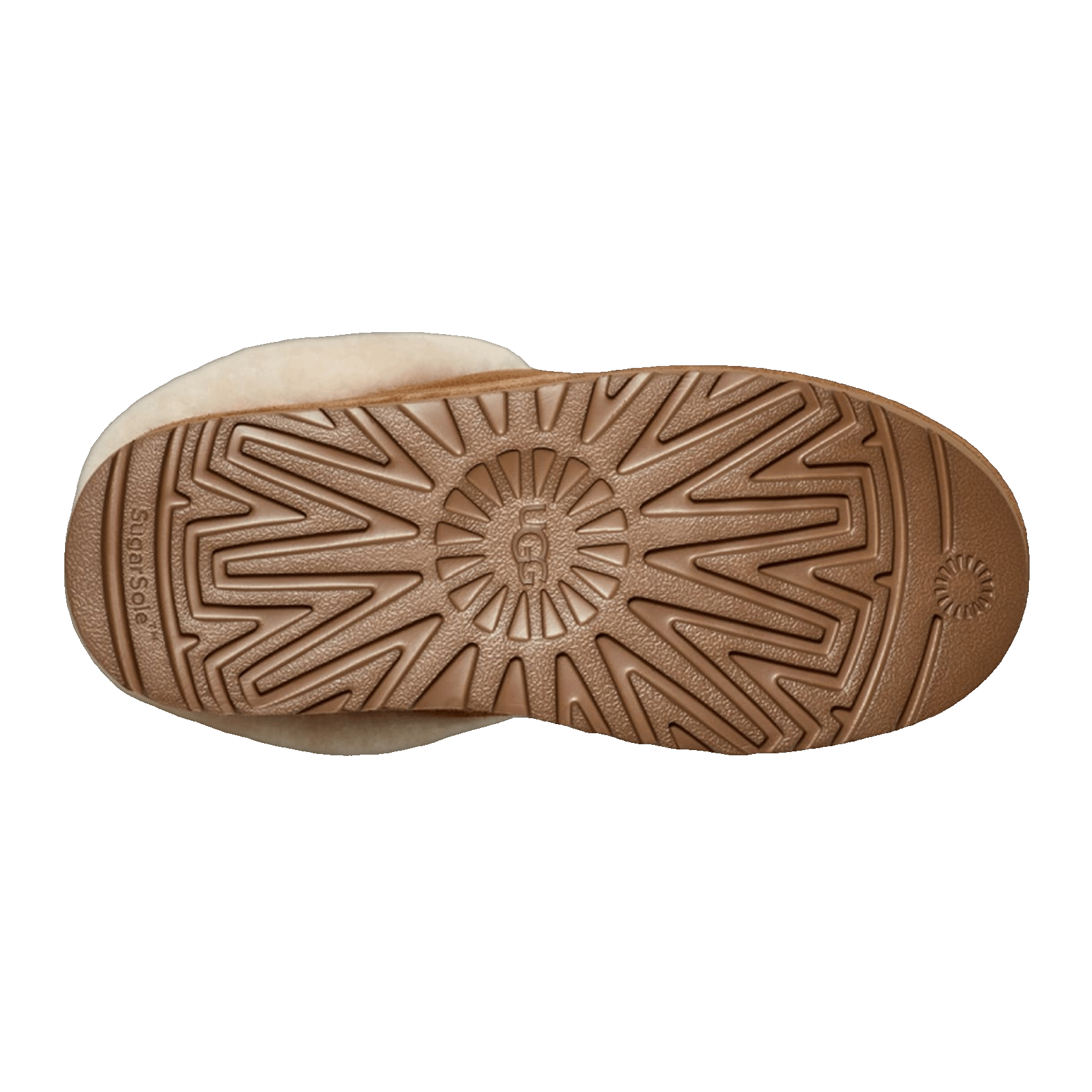 UGG Tazzlita Platform Slipper Chestnut (Kids) Sohle