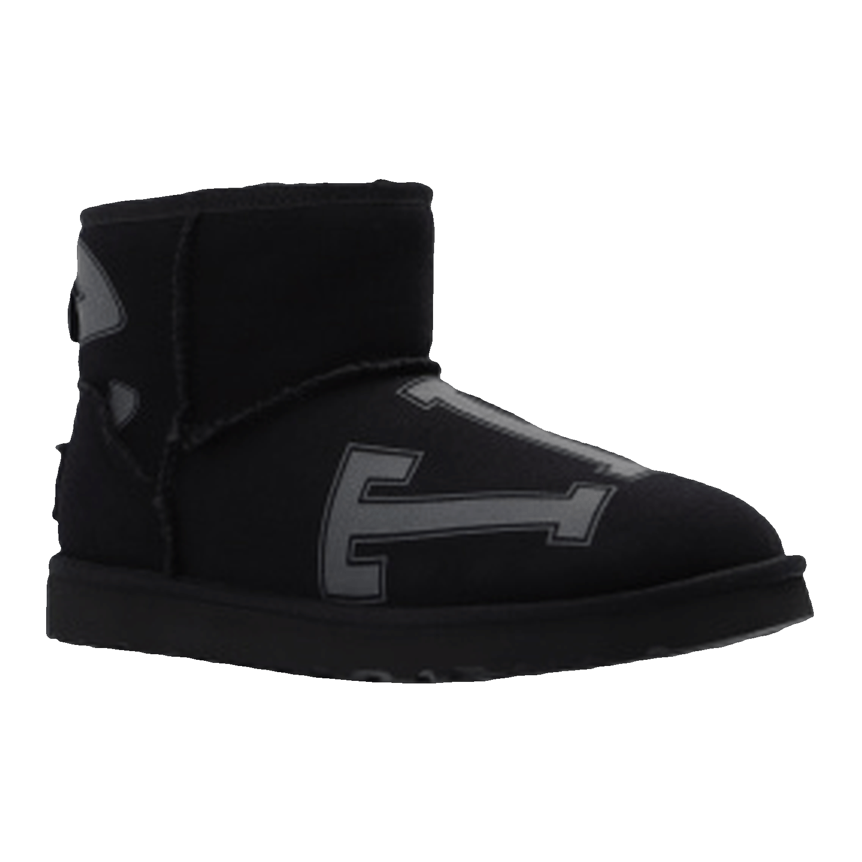 UGG x Telfar Fleece Mini Black Side