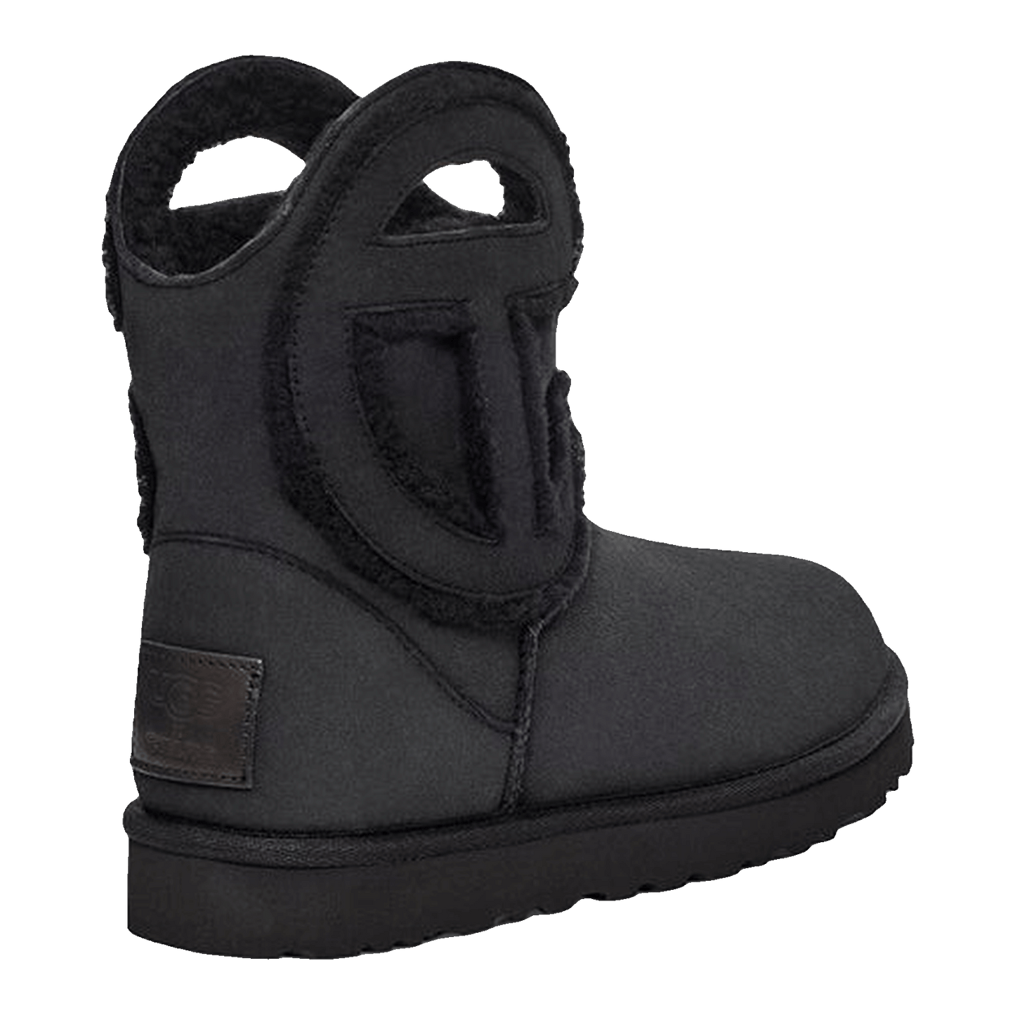 UGG x Telfar Logo Mini Black Back