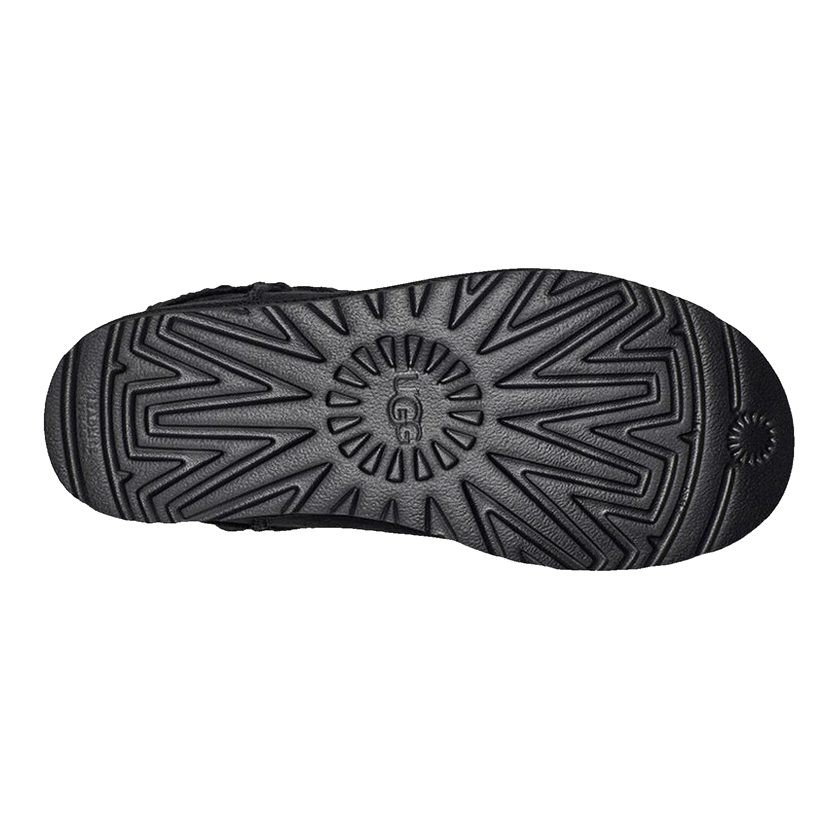 UGG x Telfar Logo Mini Black Sohle