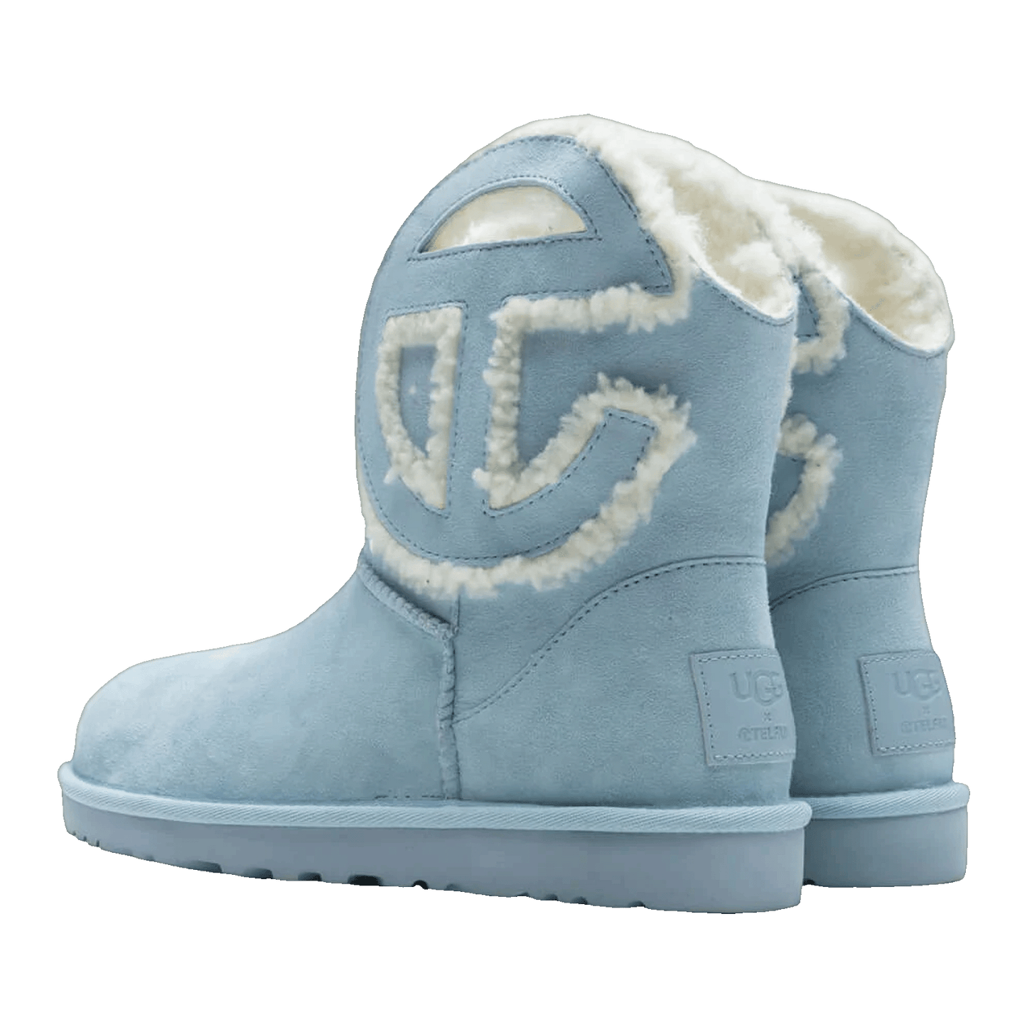 UGG x Telfar Logo Mini Blue Back