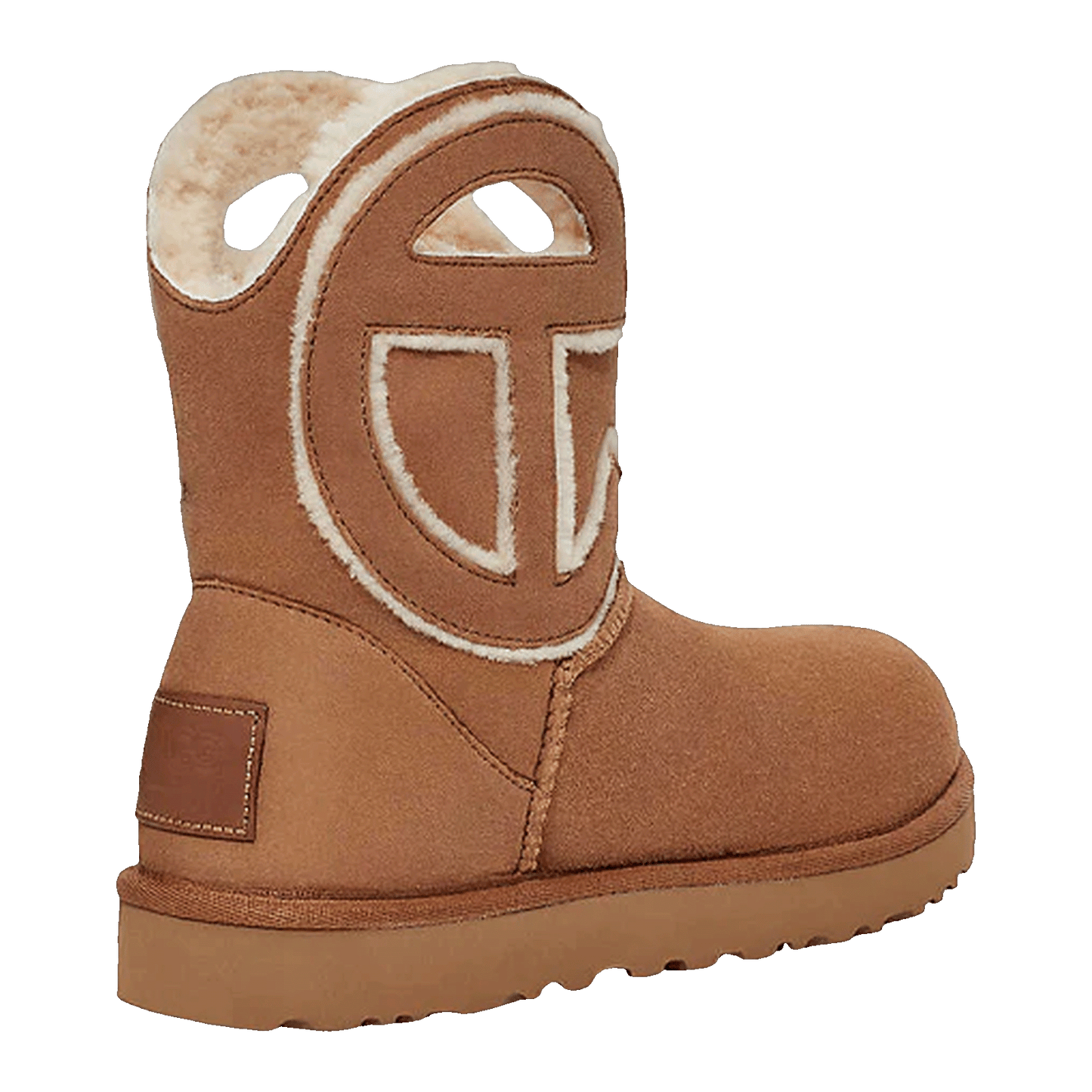 UGG x Telfar Logo Mini Chestnut Back