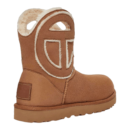 UGG x Telfar Logo Mini Chestnut Back
