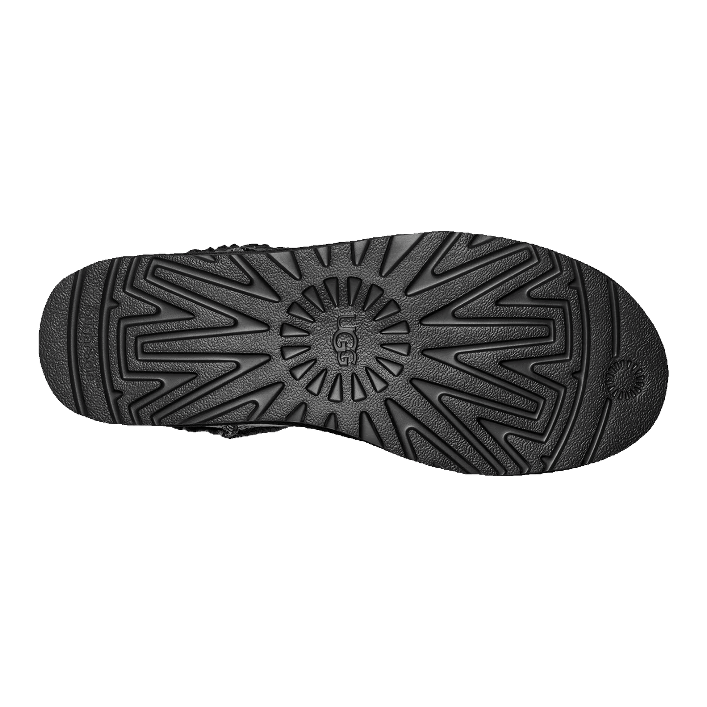UGG x Telfar Logo Mini Crinkle Black Sohle