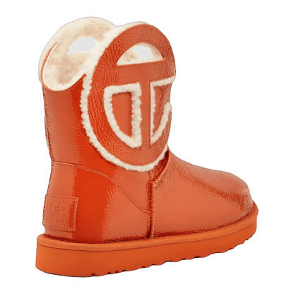 UGG x Telfar Logo Mini Crinkle Spicy Pumpkin Back