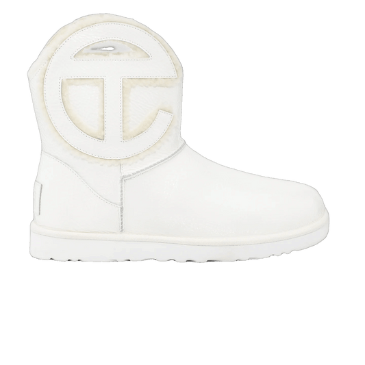 UGG x Telfar Logo Mini Crinkle White