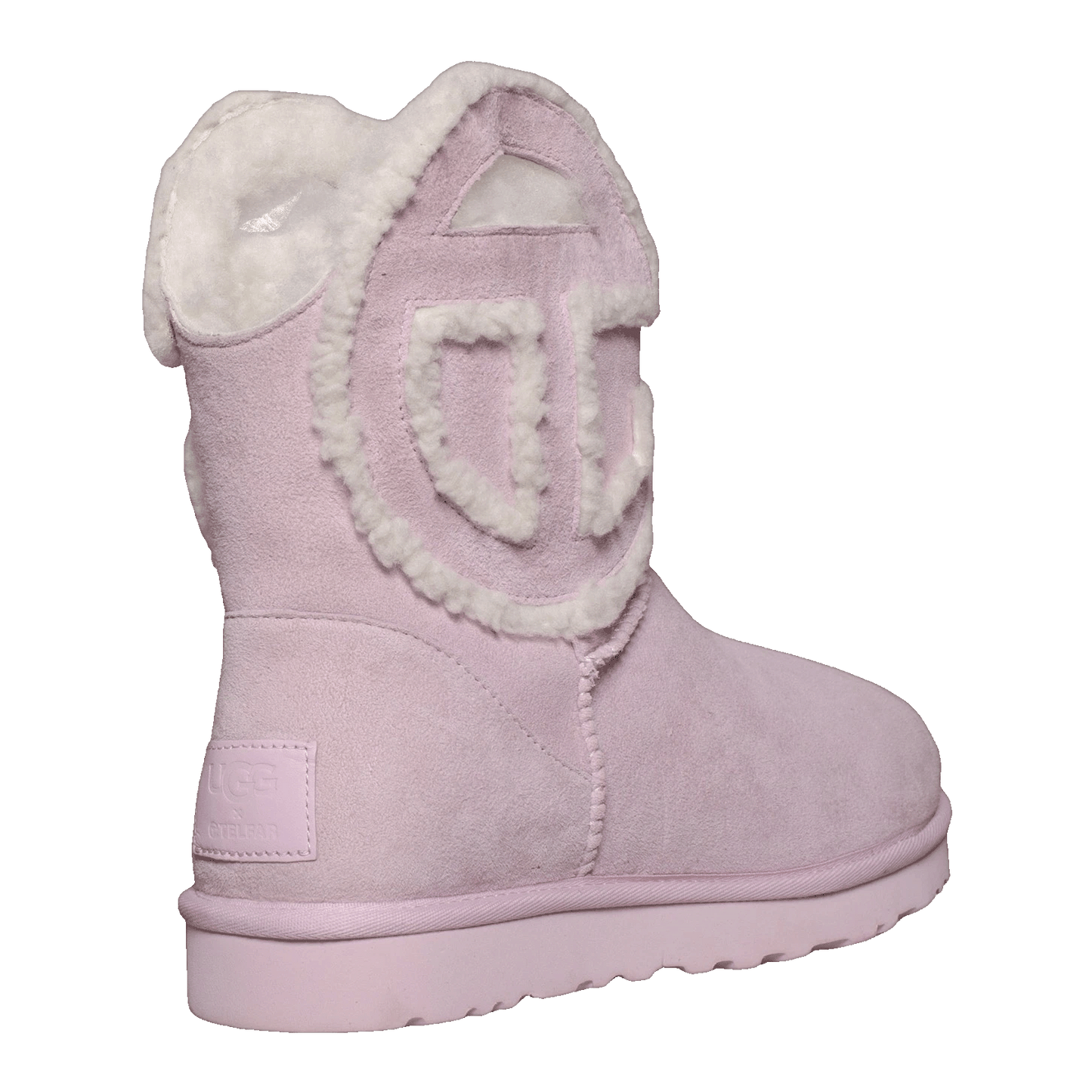 UGG x Telfar Logo Mini Pink Back