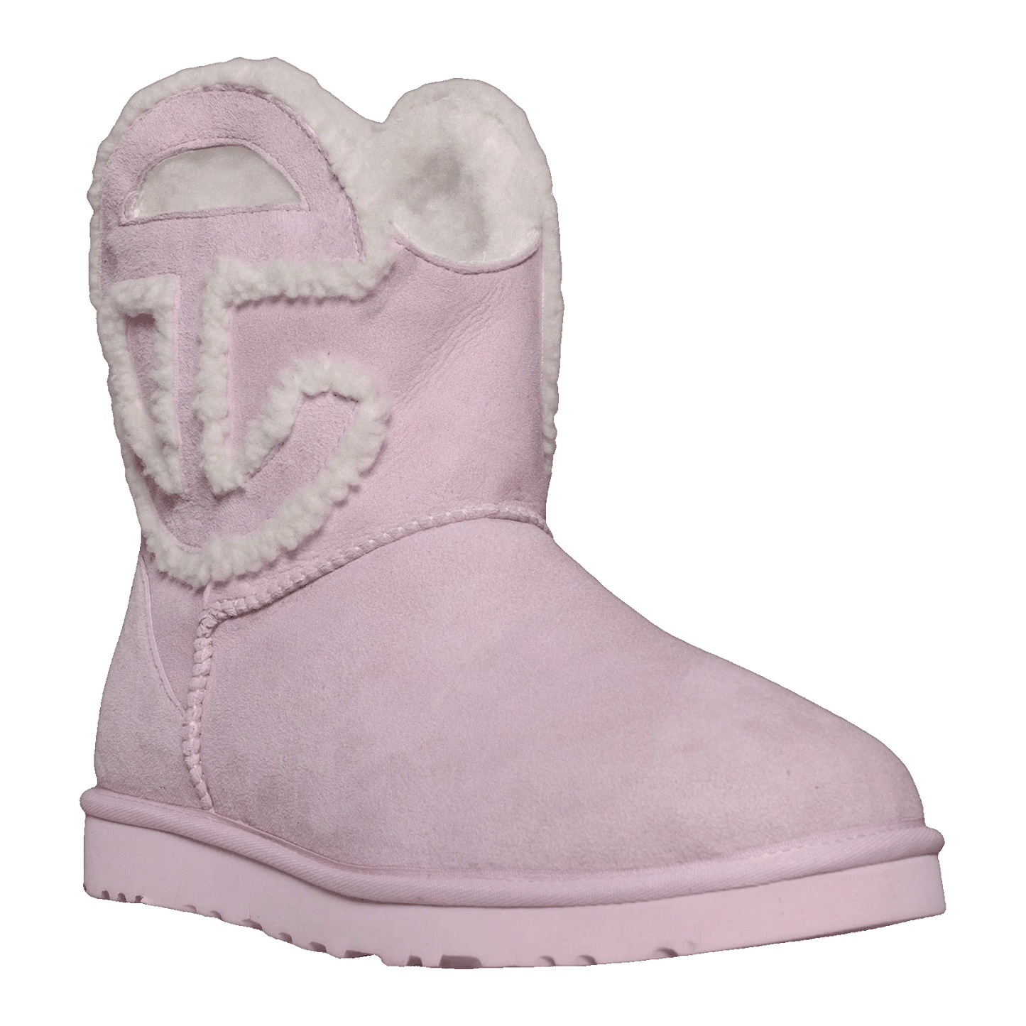 UGG x Telfar Logo Mini Pink Side