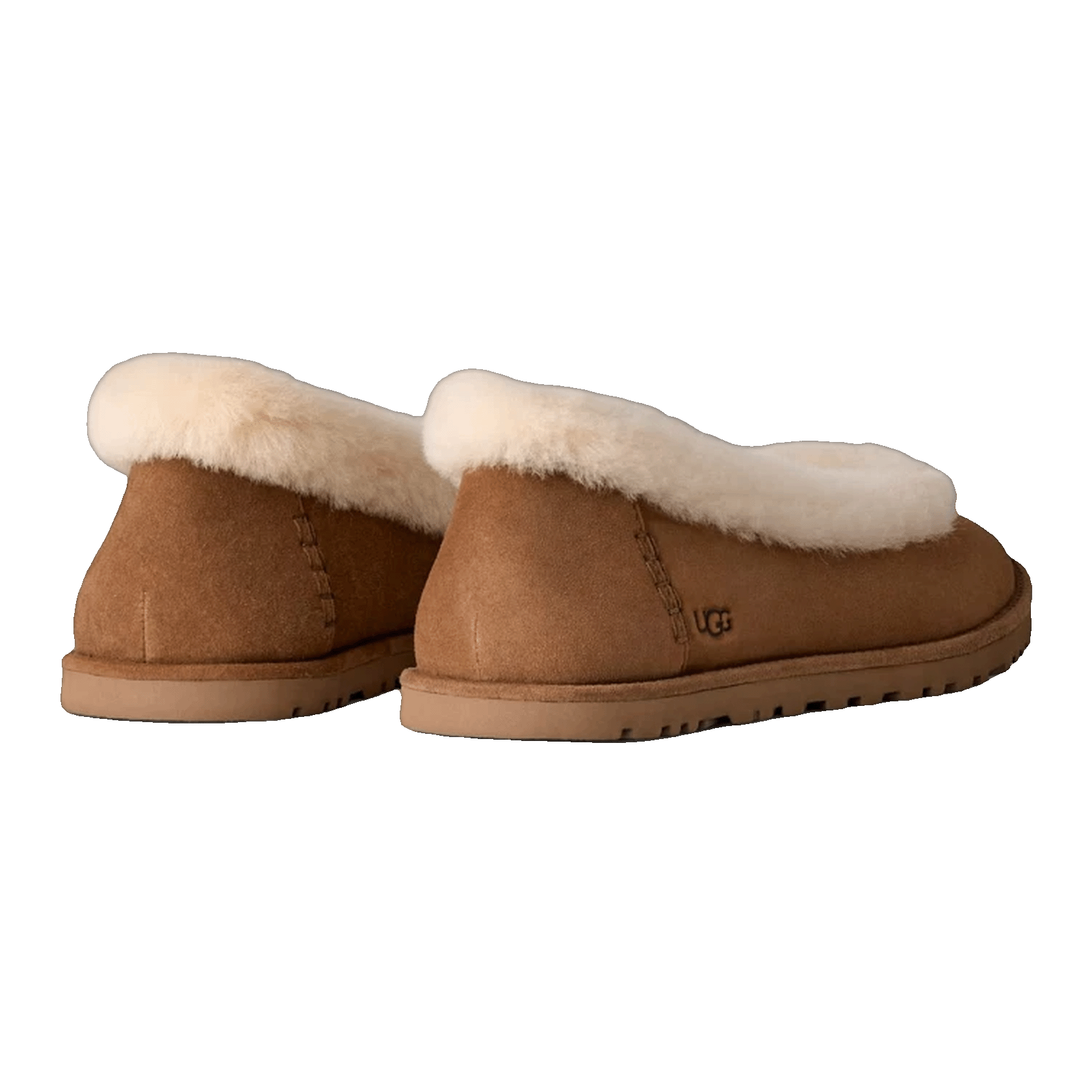 UGG Zora Ballet Flat Chestnut (W) Back