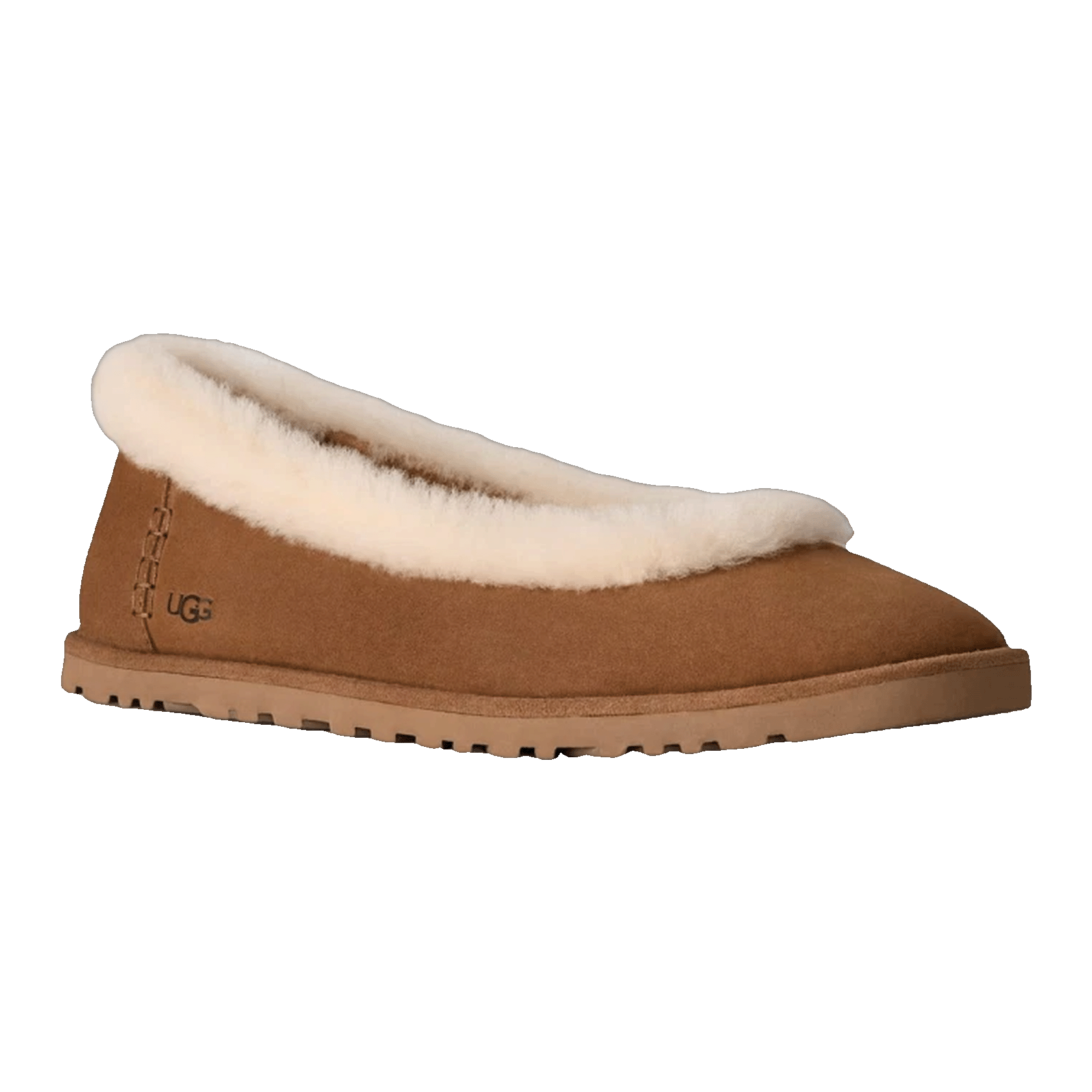 UGG Zora Ballet Flat Chestnut (W) Side