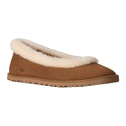 UGG Zora Ballet Flat Chestnut (W) Side