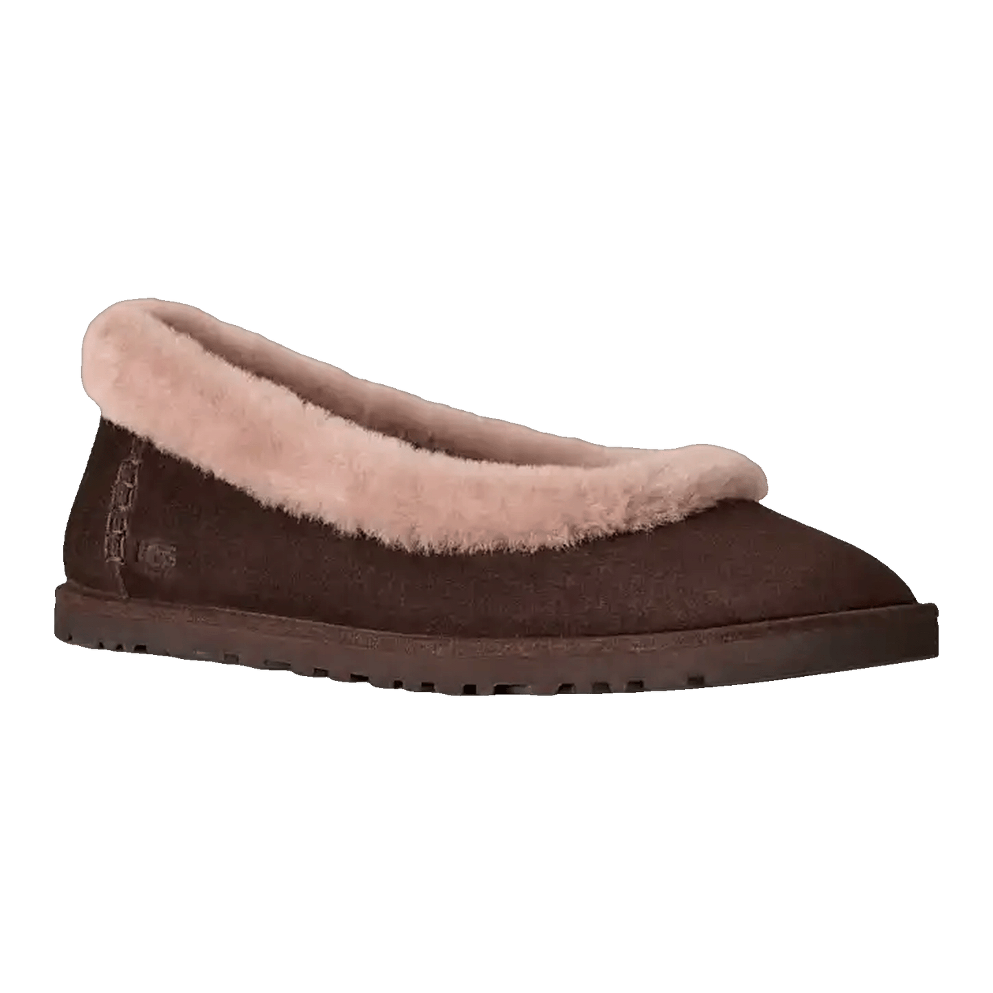 UGG Zora Ballet Flat Dusted Cocoa (W) Side