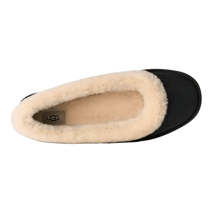 UGG Zora Leather Ballet Flat Black (W) Oben